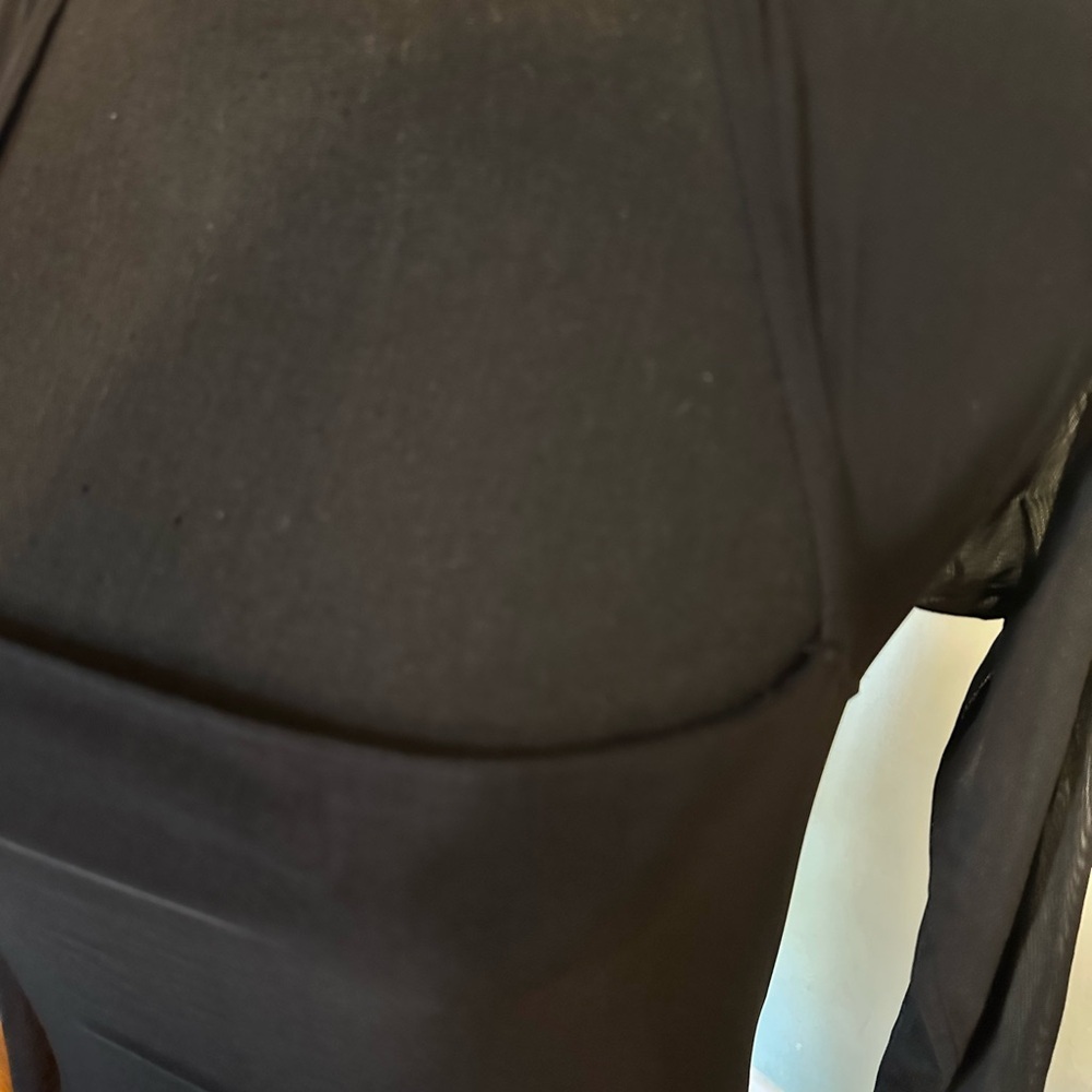 Abercrombie & Fitch Black Long Sleeve Bodysuit - Picture 7 of 7